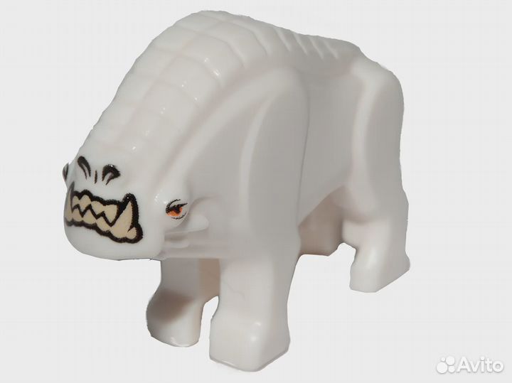 Lego Corellian Hound with Tan Teeth and Orange Ey