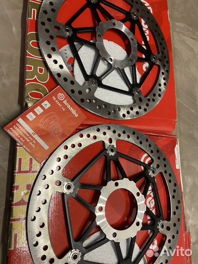 Тормозные диски brembo 330 оригинал новые