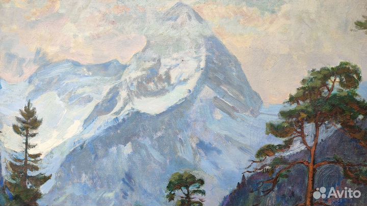 Картина маслом на холсте 157 на135 см