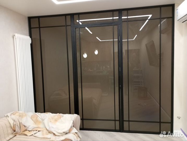 Перегородка из профиля