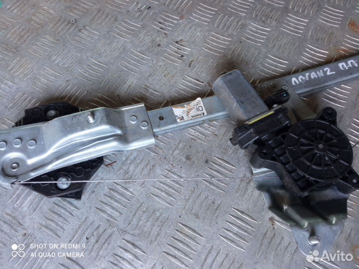 Стеклоподъёмник передний правый Рено Логан 2