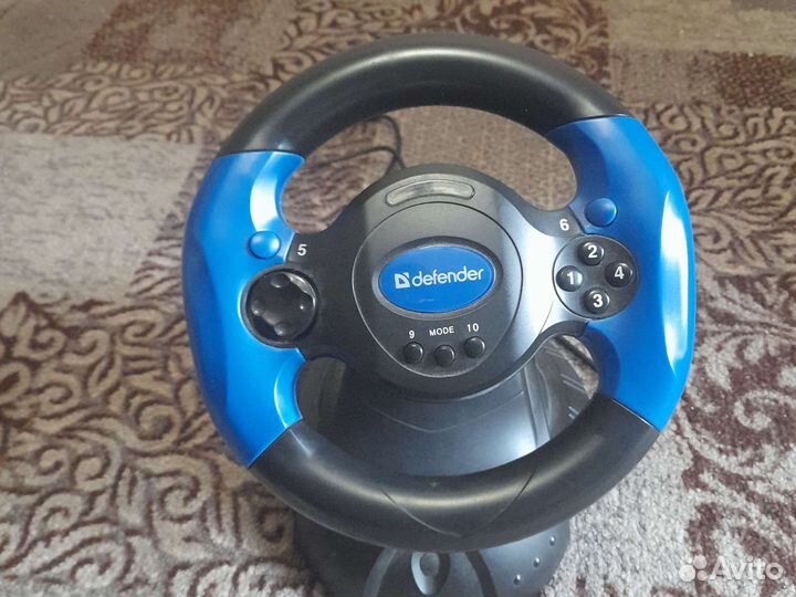Игровой Руль с педалями