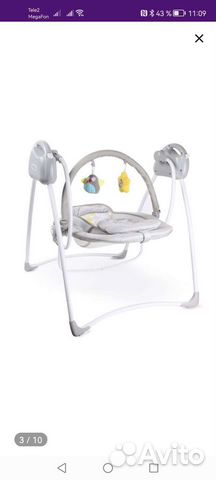 Детские электронные качели для новорожденных