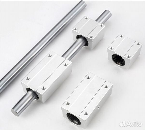 Круглые линейные направляющие и каретки SC