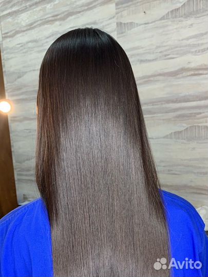 Кератиновое выпрямление