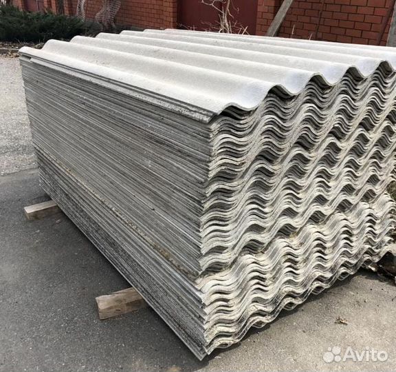 Шиферная черепица волновая