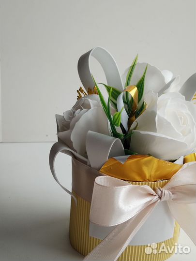 Букет из мыльных роз (14 февраля, 8 марта, др)