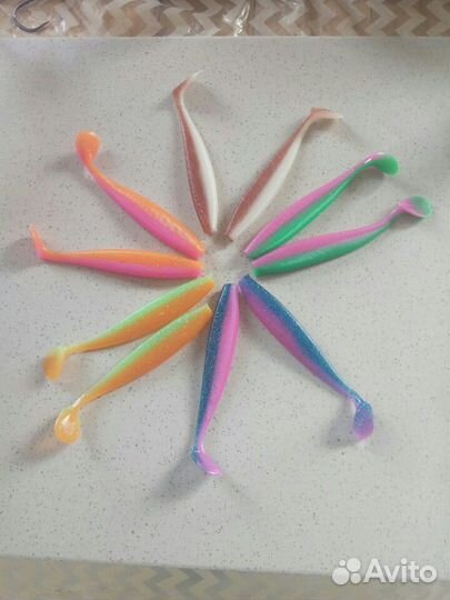 Силиконовые приманки реплики