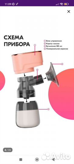 Молокоотсос электрический