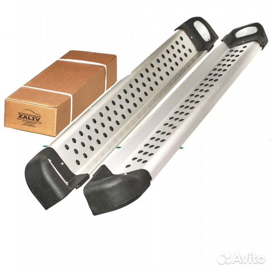 Пороги на Mitsubishi Pajero Sport 2 BMW Style