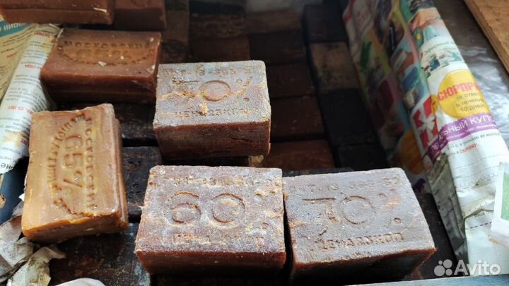 Мыло хозяйственное СССР