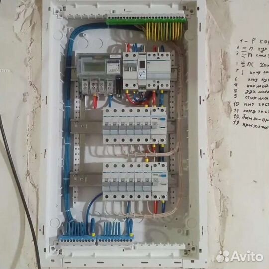 Услуги Электрика Электромонтажные работы от А до Я