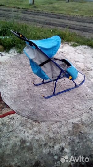 Коляска санки Nika