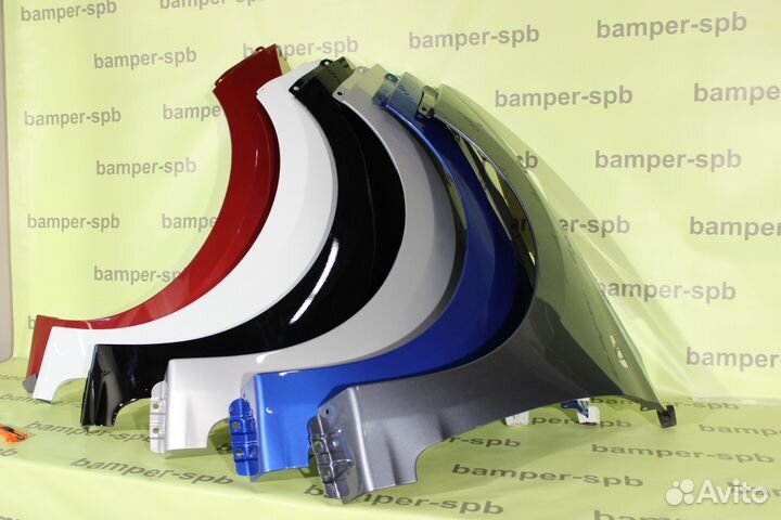 Крыло переднее левое Hyundai Solaris 2