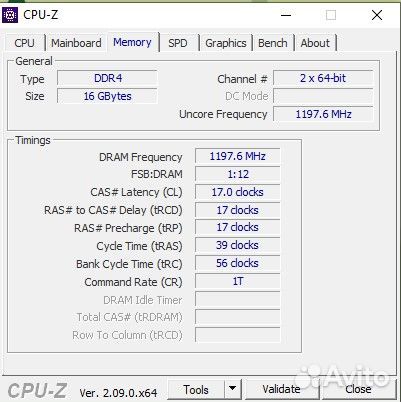 Оперативная память DDR4 2400 Samsung 16 GB