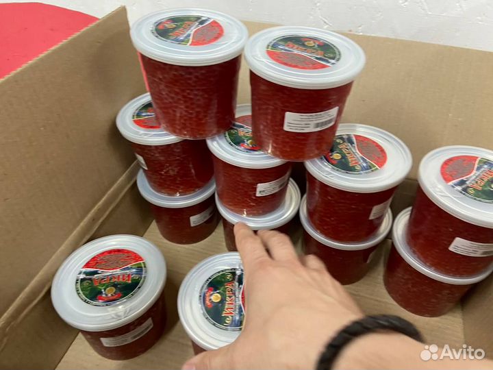 Красная икра Горбуши