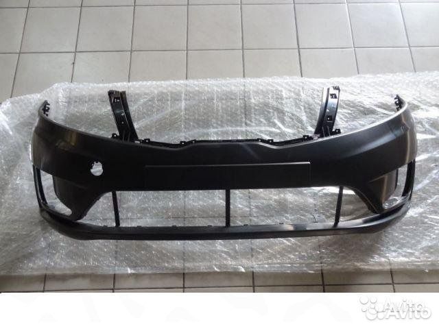 Передний бампер kia rio 3