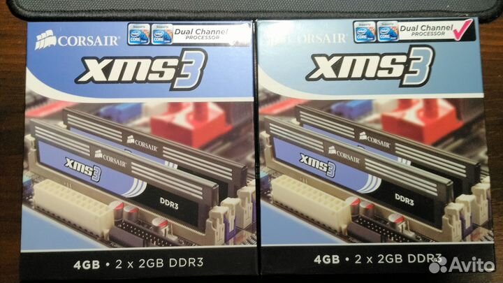 Corsair XMS3 DDR3 1600 мгц 8 Гб