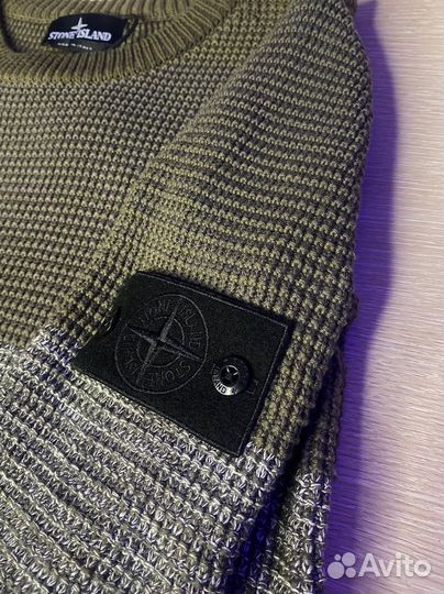 Свитер Stone Island Shadow Proj. в наличии зеленый