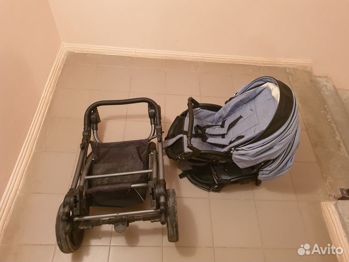 Коляска для двойни 3 в 1