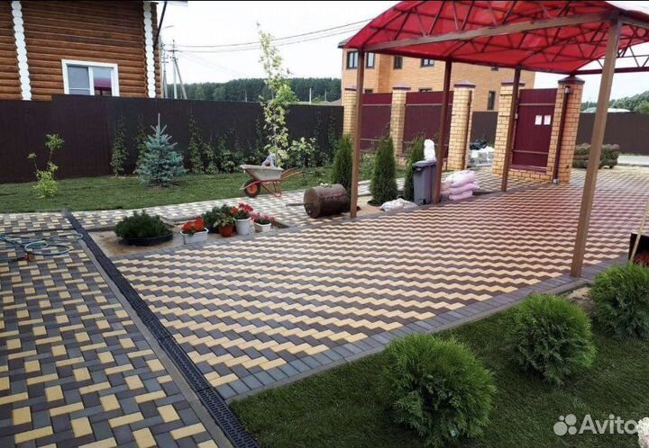 Брусчатка тротуарная