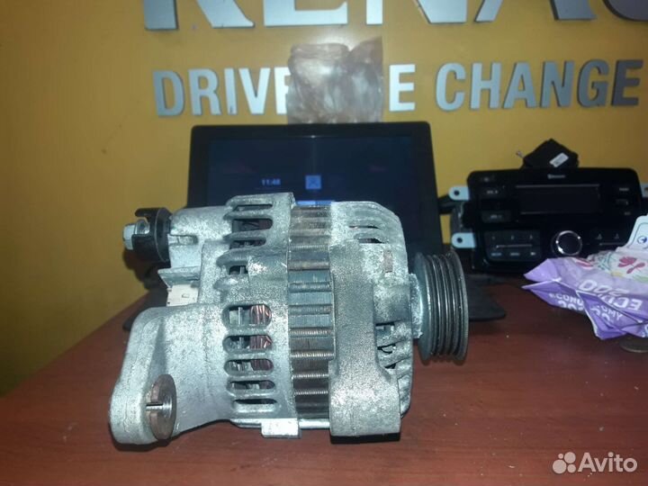 Генератор на рено логан 1 без гура