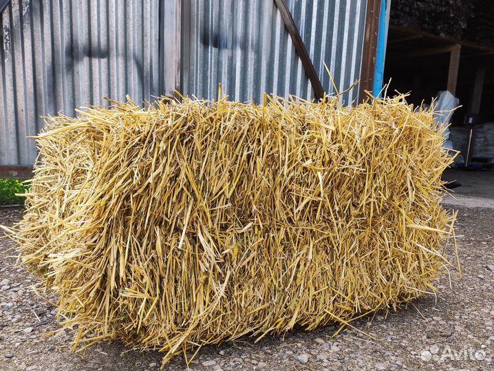 Солома в тюках с доставкой в Клин