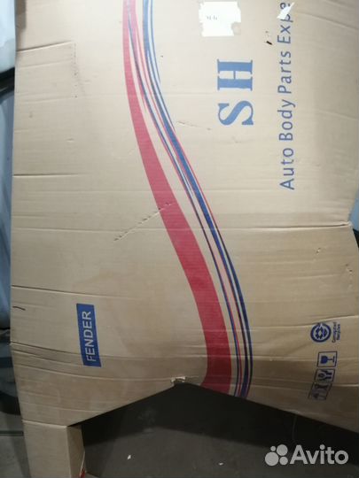 Крыло заднее левое Hyundai Solaris 1 сед