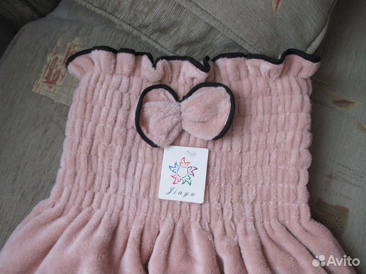 Новое банное полотенце платье на резинке