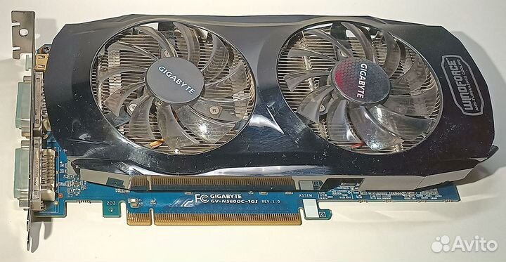 Видеокарта gigabyte GTX 560 Ti