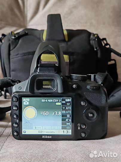 Зеркальный фотоаппарат Nikon d3200