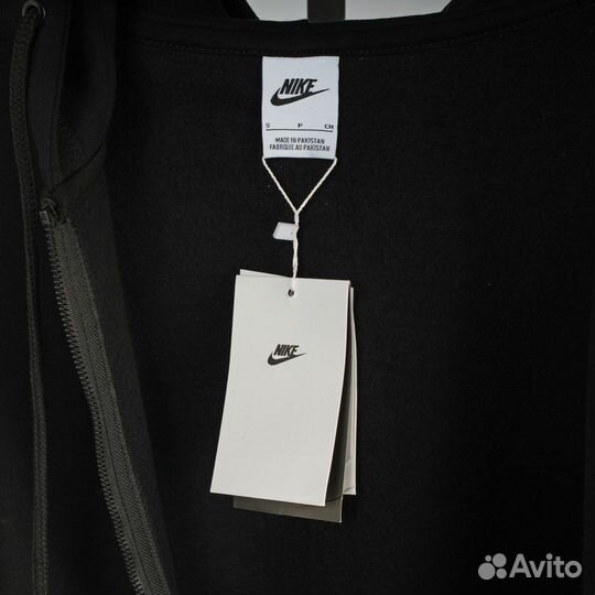 Зип худи nike оверсайз унисекс черное