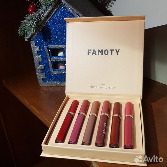 Набор матовых жидких помад