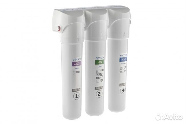 Фильтр для воды Смарт 3 колбы под мойку