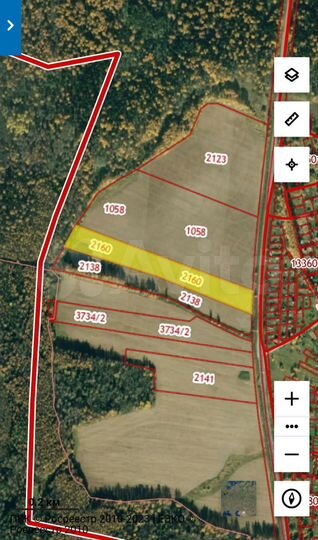 Участок 3,48 га (СНТ, ДНП)