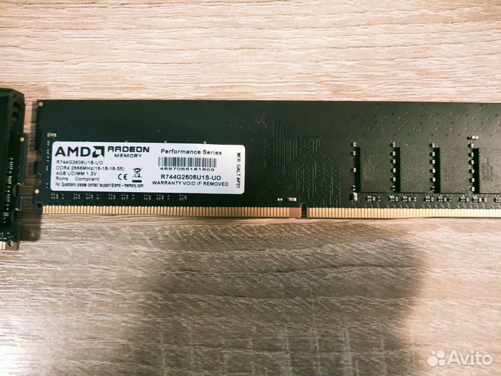 Оперативная память ddr4 8gb 4gd 2666