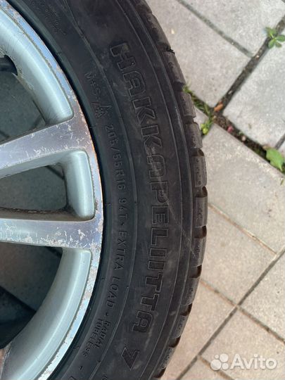 Колеса в сборе r16 зимние на mercedes w204, 5 шт