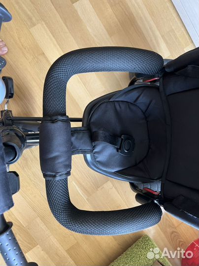 Велосипед коляска трёхколёсный с ручкой