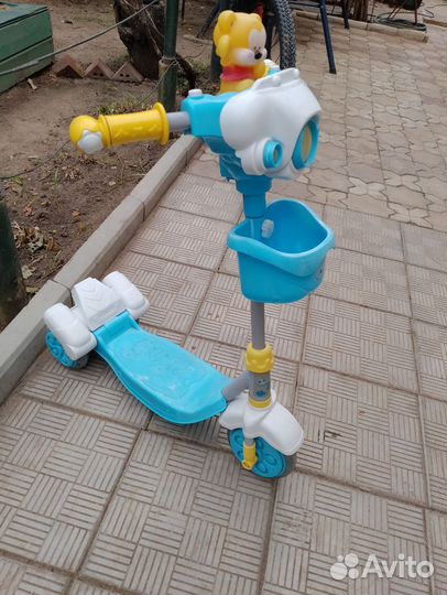 Самокат детский трехколесный