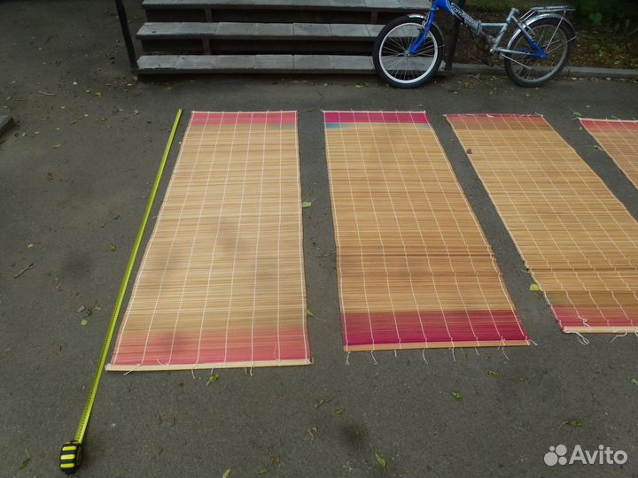 Шторы бамбуковые бу 4 штуки