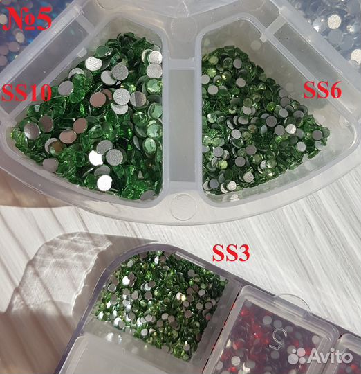 Стартовый набор для маникюра. Стразы для ногтей