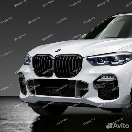 Решетка BMW X5 G05 M-Performance черный глянец