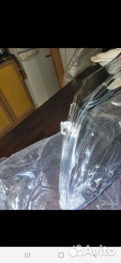 Пластик фары бмв Е60 левая сторонна