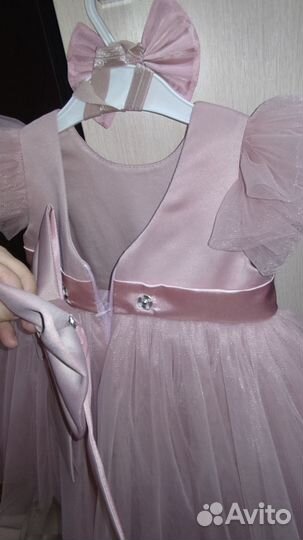 Платье для девочки 74 80
