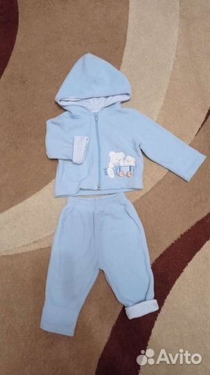 Флисовый детский костюм 2 шт