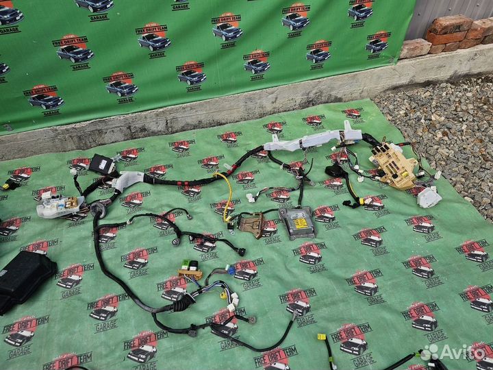 Электропроводка на Chaser GX100 1GF-beams ксенон