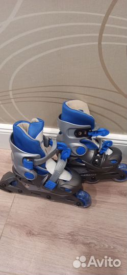 Роликовые коньки детские раздвижные