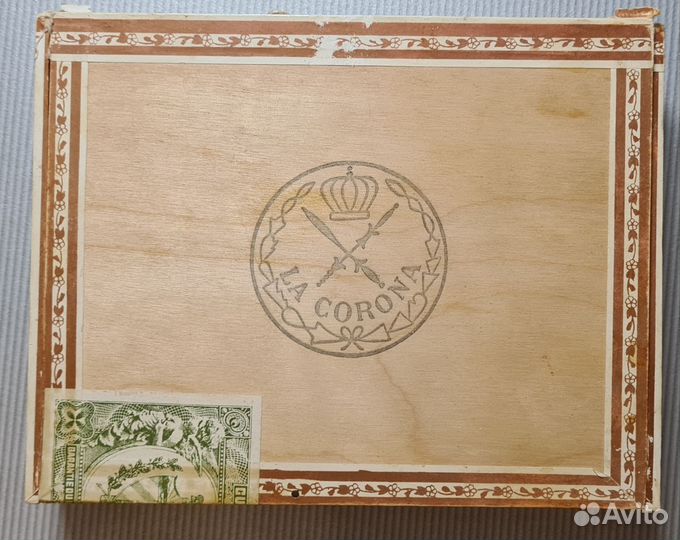 Коробка из под кубинских сигар La corona