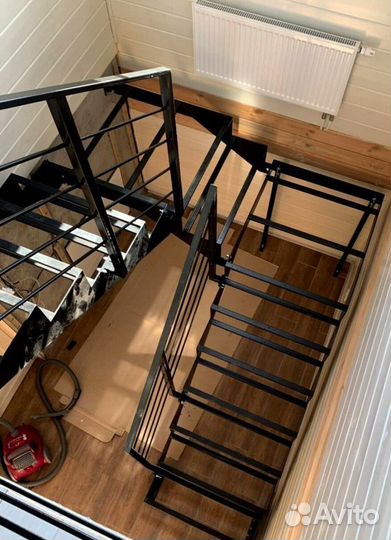 Лестница металл изготовление