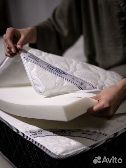 Наматрасник из Мемори фоам тонкий на диван